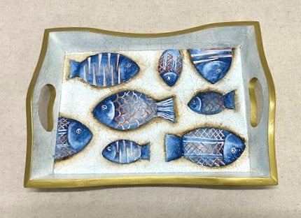 Blue Fish Catch-all Tray