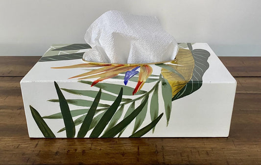 Bird of Paradise Rectangular Tissue Box