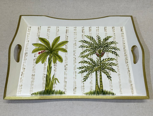 Striped Palms Mutipurpose Tray