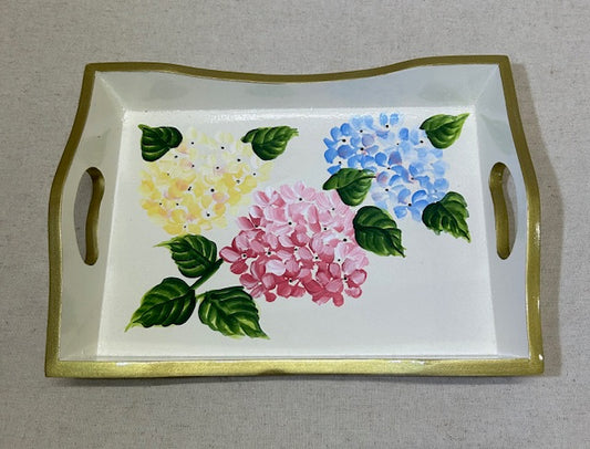 Hydrangeas Tricolor Catch-all Tray