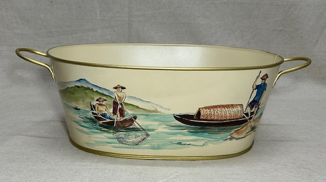 Mangingisda Large Oval Caddy